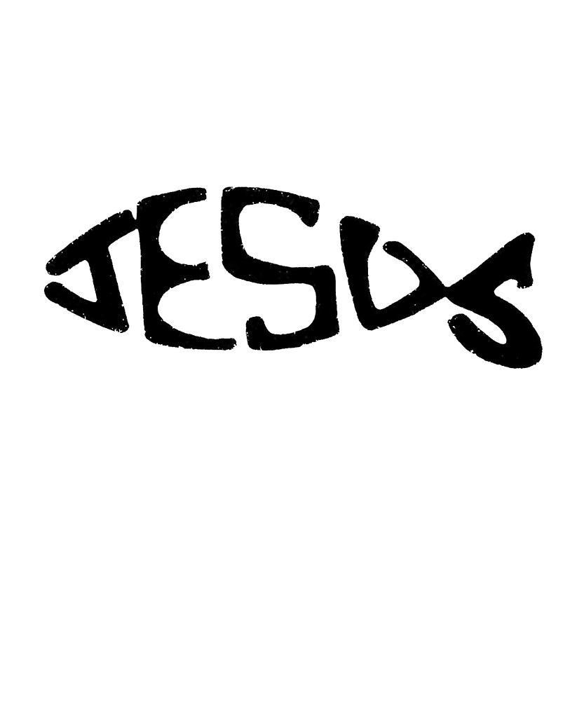 833x1000 The Name Of Our Messiah Christ Jesus Lord In The Shape Of Fish By