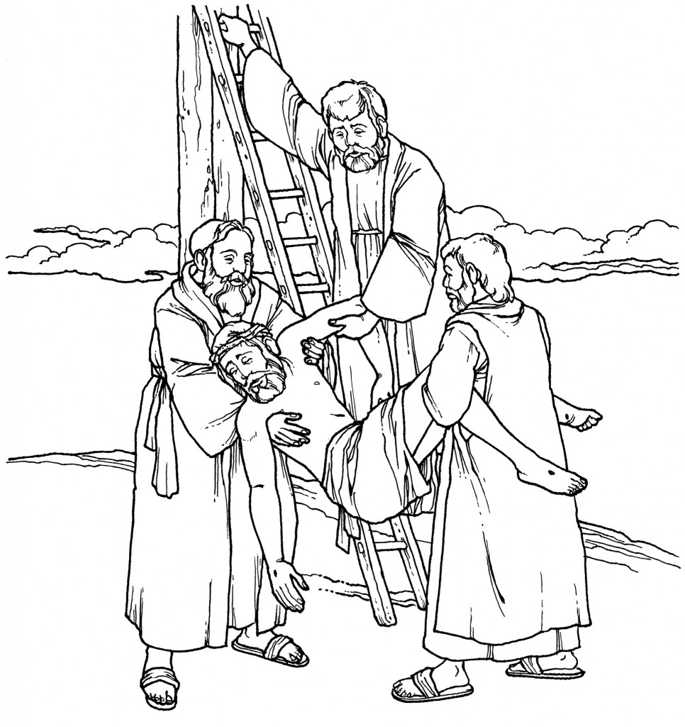 966x1024 Friends Bring Jesus Off Cross