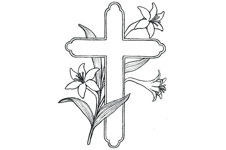 720x480 Coloring Pages Of Crosses Plus Cross Drawings Coloring Pages Jesus