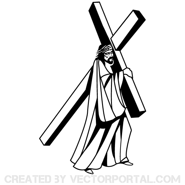 600x600 Jesus Christ Cross Clipart