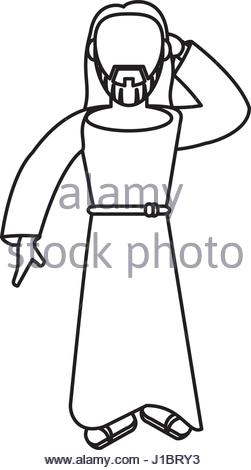 251x470 Drawing Face Jesus Christ Design Stock Vector Art Amp Illustration