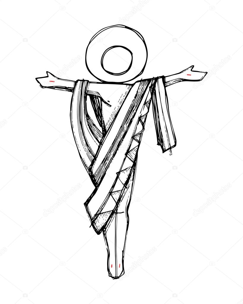 819x1024 Jesus Christ Resurrection Concept Stock Vector Bernardojbp