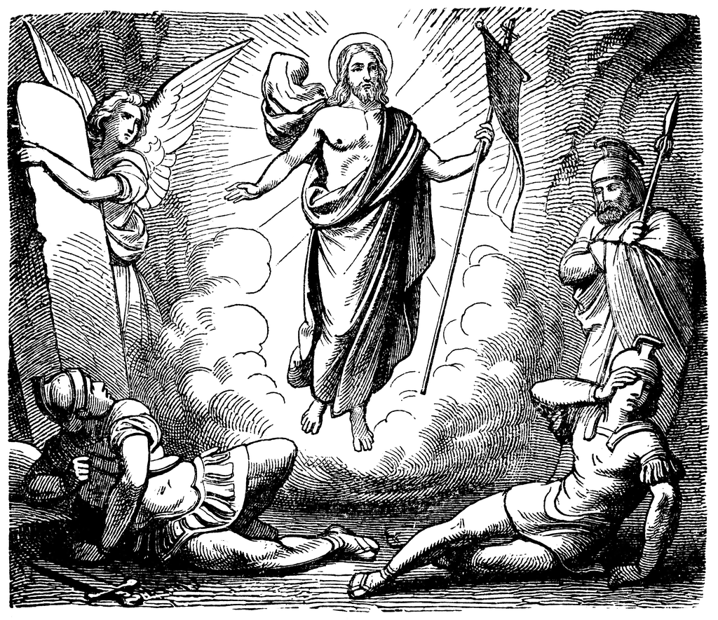 1024x885 The Resurrection Of Jesus After The Angel Removed The Stone