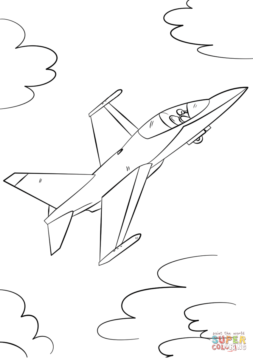 849x1200 Military Fighter Jet Coloring Page Free Printable Coloring Pages