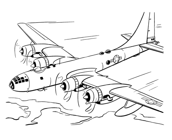 600x490 Drawn Wars Plane