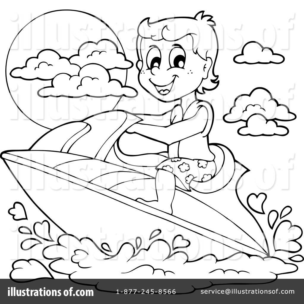 1024x1024 Jet Ski Clipart