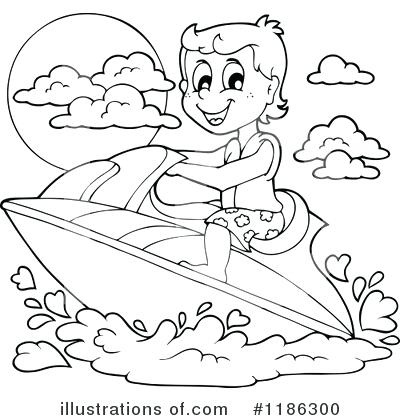 Jet Ski Drawing at GetDrawings | Free download