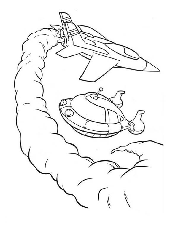 600x776 Magnificent Jet Coloring Pages Images