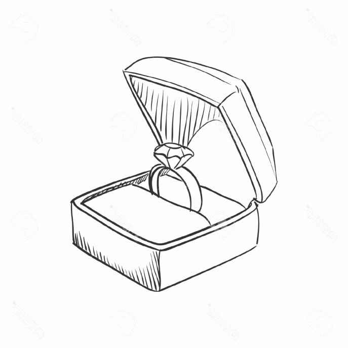 687x687 How To Draw A Wedding Ring New Wedding Rings How To Draw Jewelry