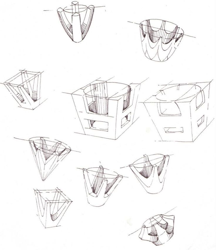 736x852 Pen Sketches Of Setting Styles For Jewellery By Hamish Bowie