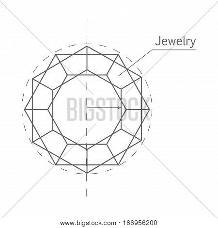 450x470 Jewelry Production Sketch Isolated Vector Amp Photo Bigstock