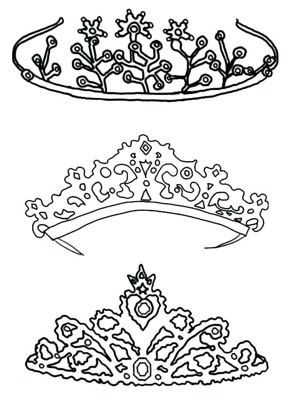 600x844 Crown Coloring Page Princess Crown Coloring Page Type Of Princess