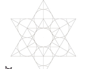 340x270 Shalom Aleichem Jewish Star Coloring Page Printable Star