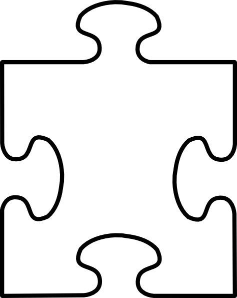 474x595 Jigsaw Piece Puzzle Clip Art