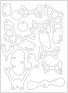 220x300 Wood Jigsaw Puzzle Bi Plane 3d