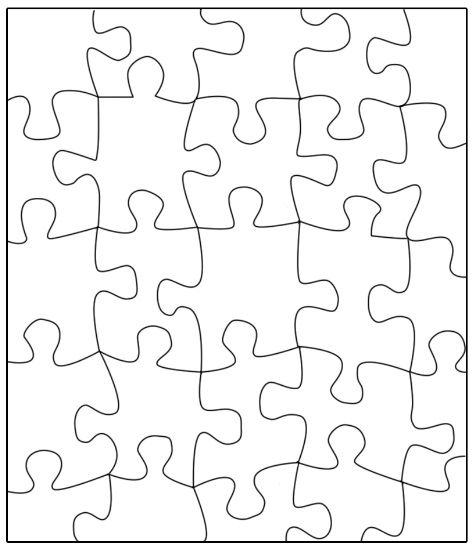 Jigsaw Puzzle Drawing at GetDrawings | Free download
