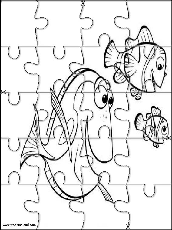 568x758 Finding Nemo Printable Jigsaw Puzzles To Cut Out 7