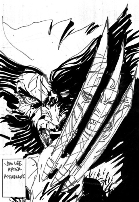 484x700 The Unpublished X Men Jim Lee Week