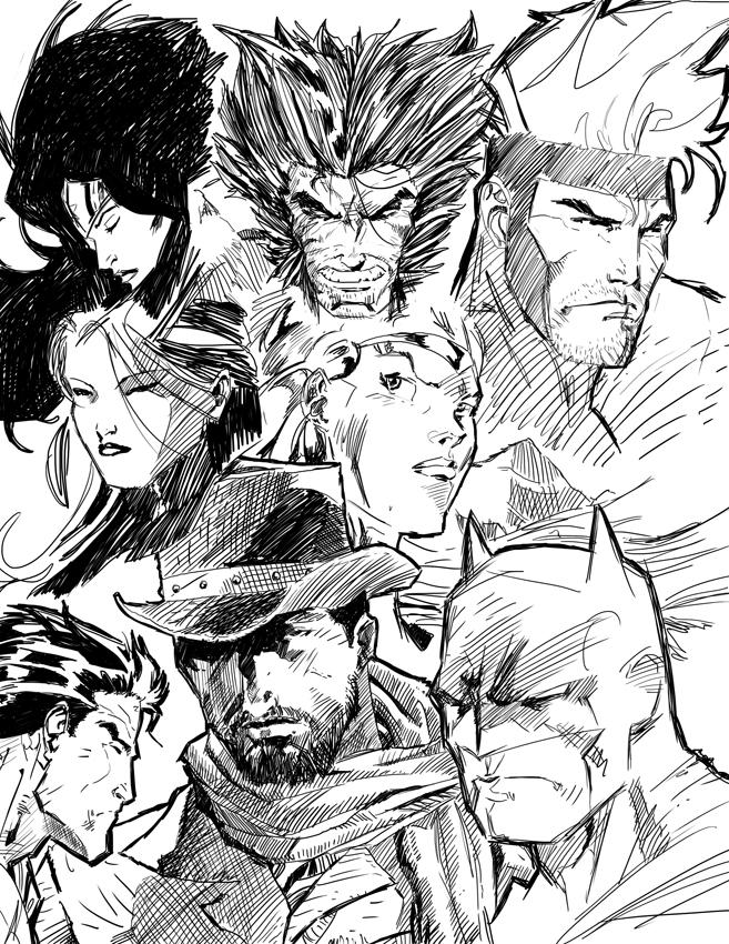 657x850 Jim Lee Fan Art By Jimmynomas