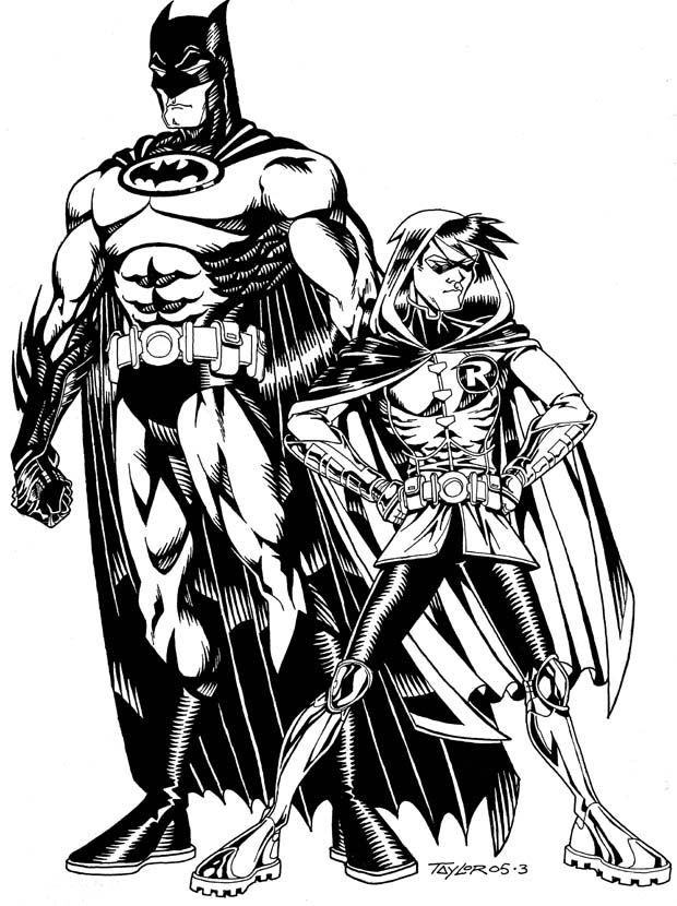 620x830 Jim Lee's Batman Robin By Alphacmt