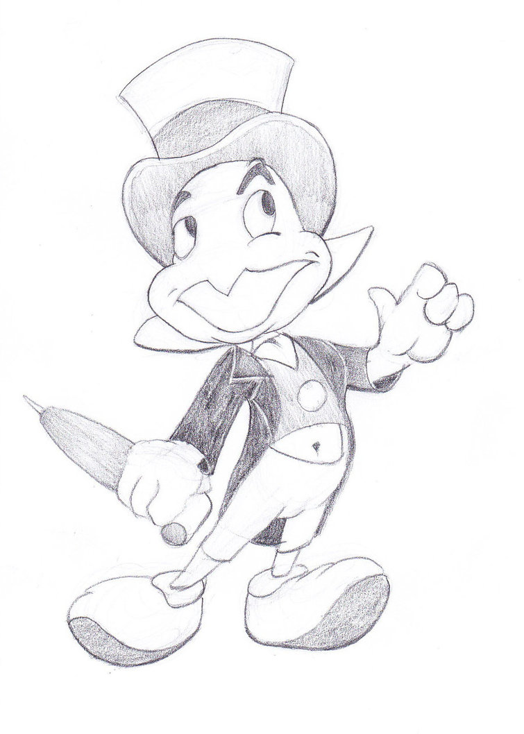 755x1058 Jiminy Cricket By Lumographia