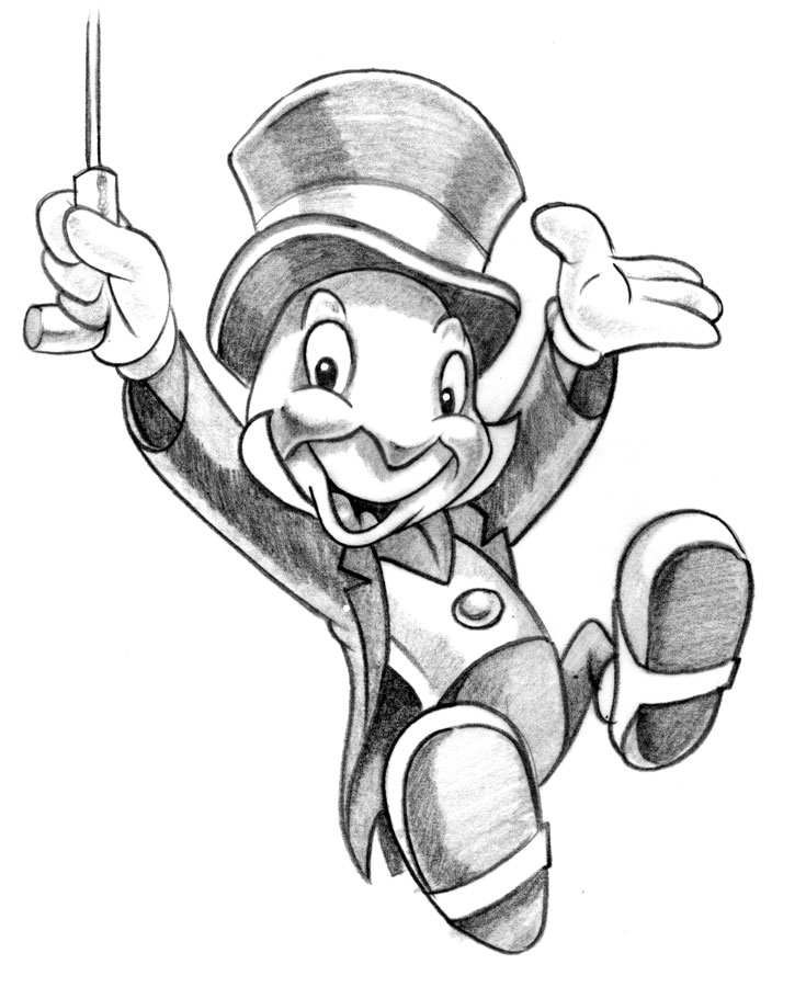 735x900 Pencils Character Sketches Kids Art Murals