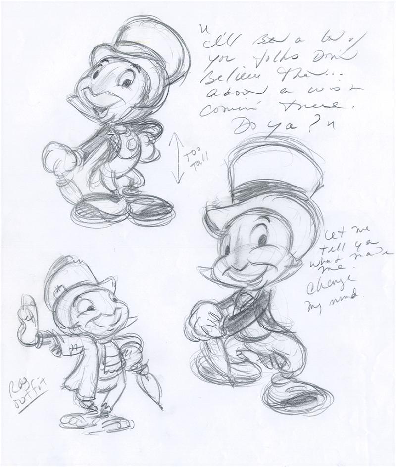 Jiminy Cricket Drawing at GetDrawings | Free download