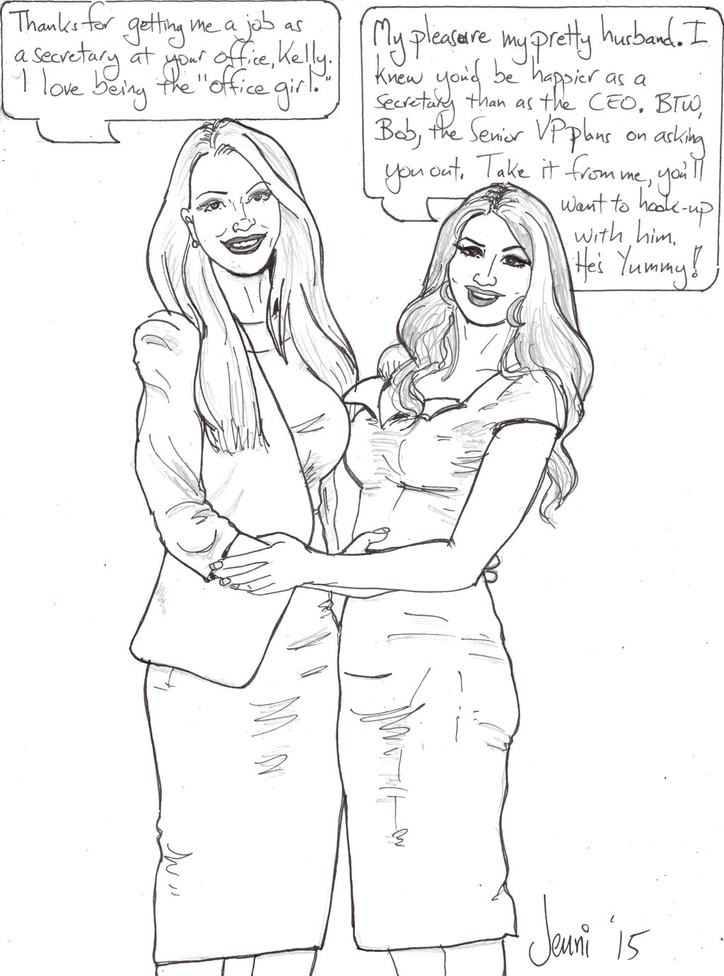 1024x1381 Jenni's New Job 1 By Jenniandrews