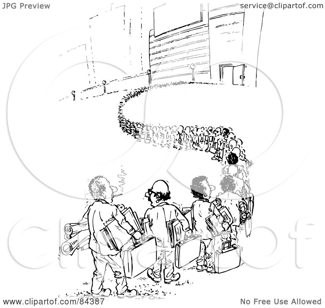 1080x1024 Royalty Free (Rf) Clipart Illustration Of A Black And White Sketch