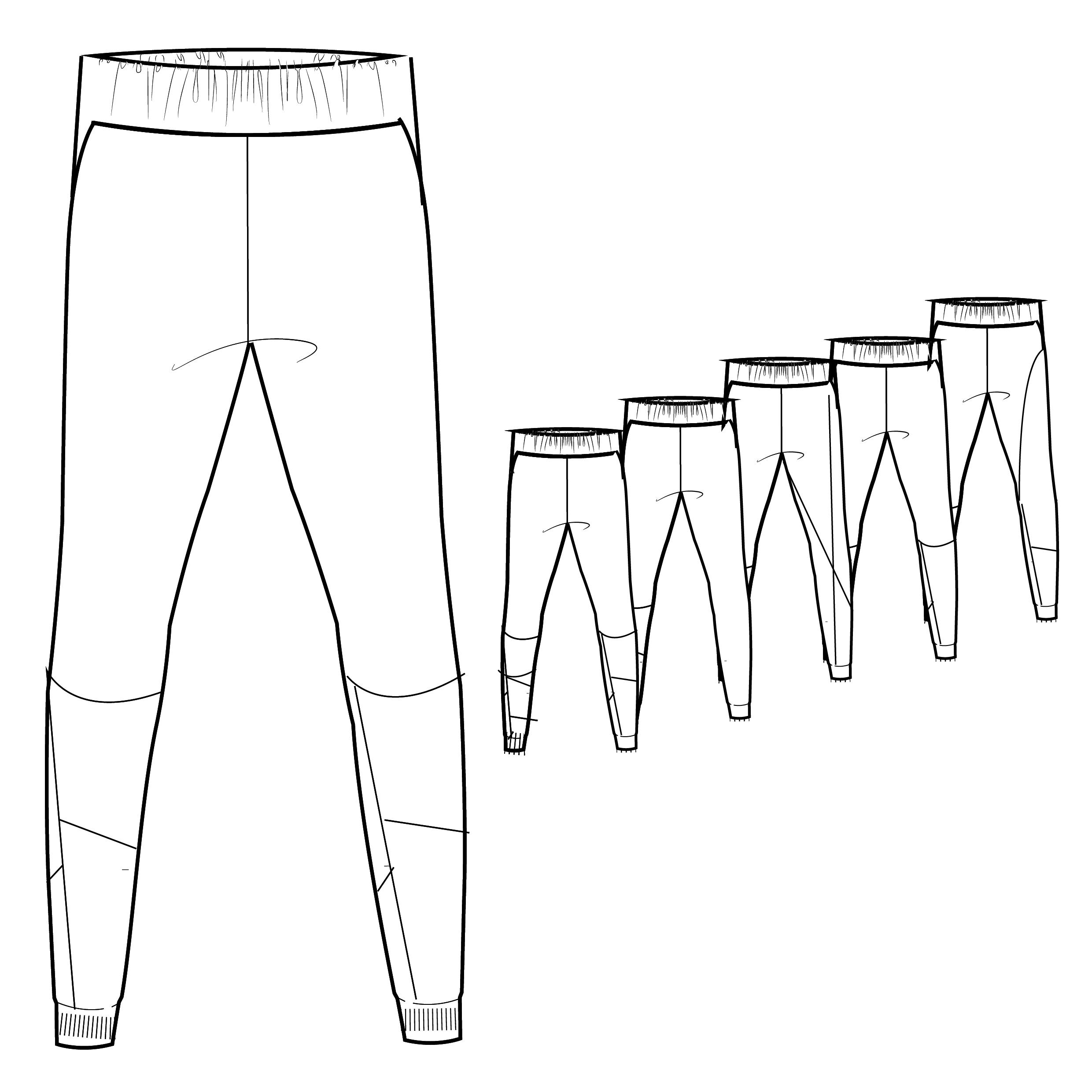 2480x2480 Men's Joggers Techpackbuilder