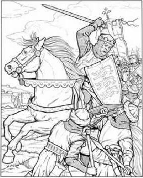 288x360 Kings And Queens Of England Coloring Book John Green 9780486446660
