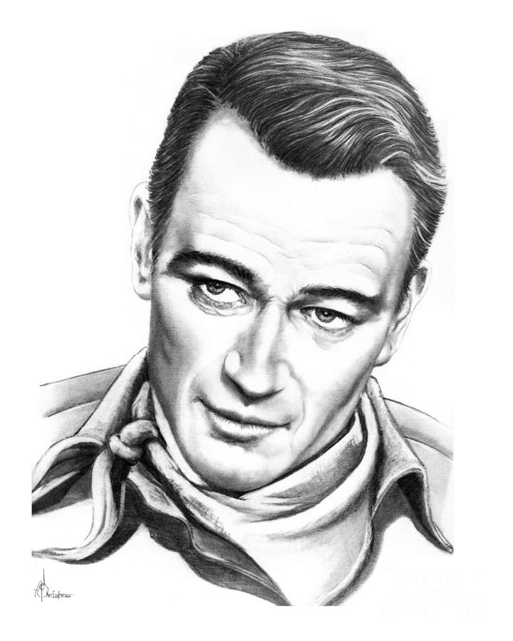720x900 Drawings Of Famous People, Paintings,colored John Wayne Drawing