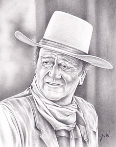 John Wayne Drawing at GetDrawings | Free download