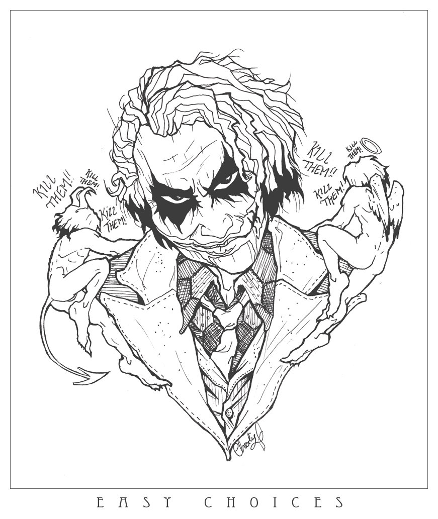 871x1033 The Joker Easy Choices By Bramsstfu