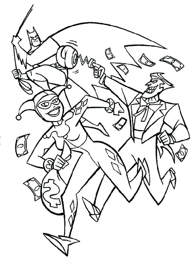 618x845 Cartoon Joker Coloring Pages Batman And Inspirational For Your