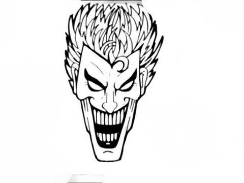 480x360 How To Draw A Joker