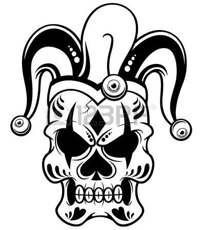 394x450 Joker Face Stock Photos. Royalty Free Business Images