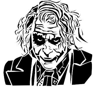 338x300 Heath Ledger The Joker By Fireflyuser