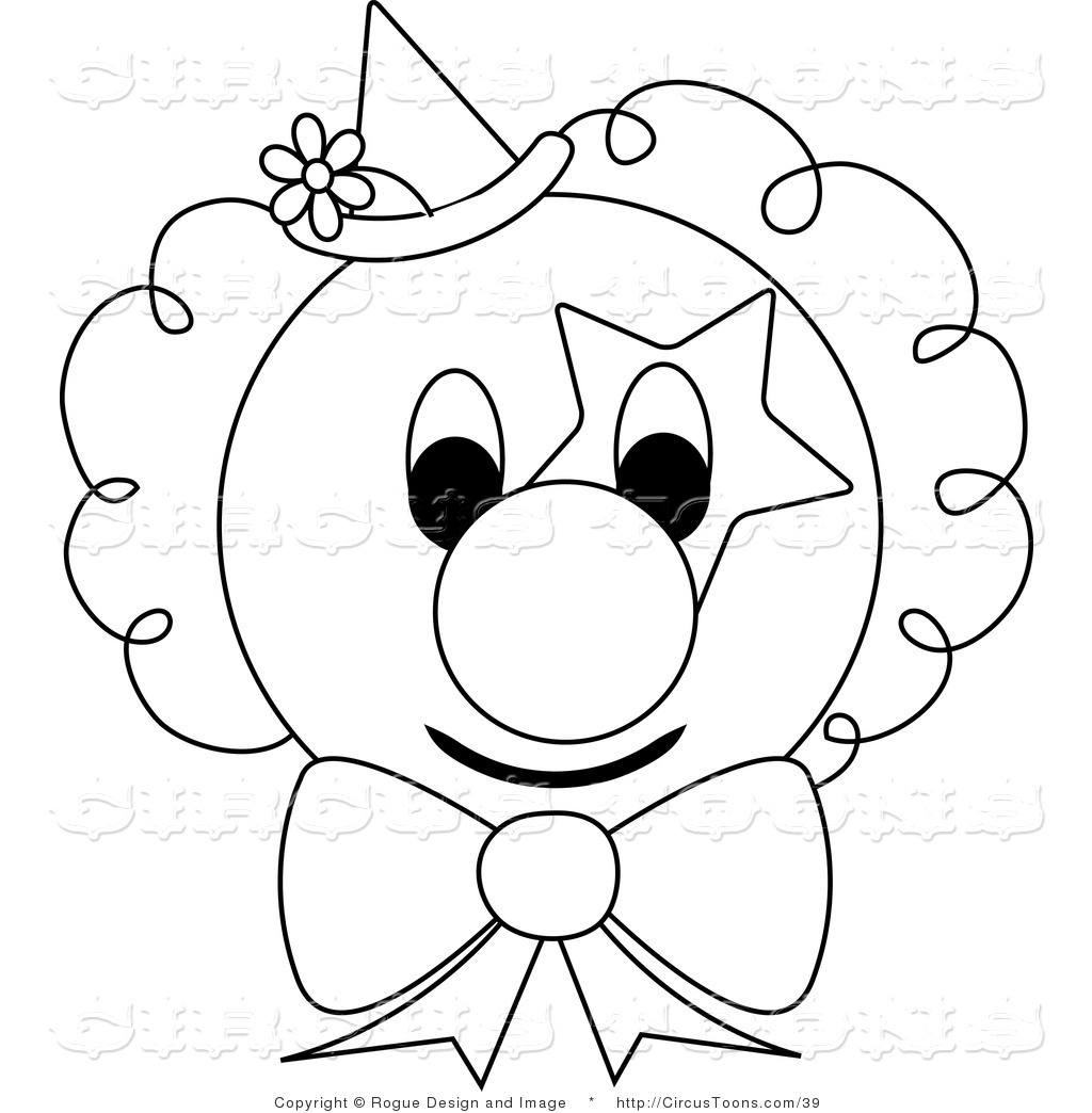 1024x1044 Peachy Clown Outline Royalty Free Stock Circus Designs Of Faces