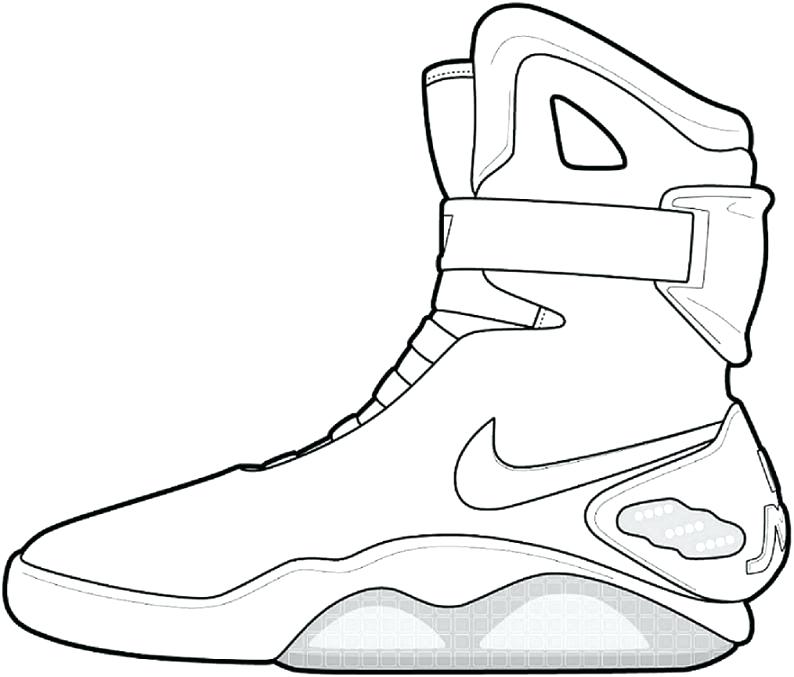 794x677 Reebok Shoes Coloring Pages Air Jordan Coloring Pages