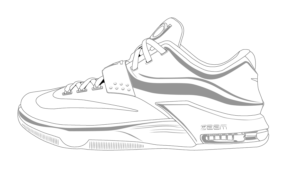 1200x701 Shoe Coloring Pages