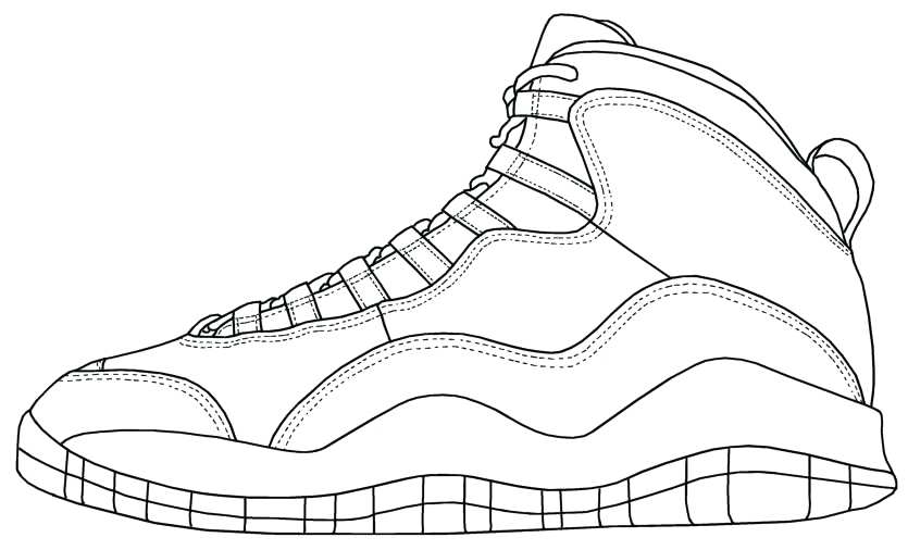 835x506 Lovely Jordan Shoes Coloring Pages Print Coloring Pages