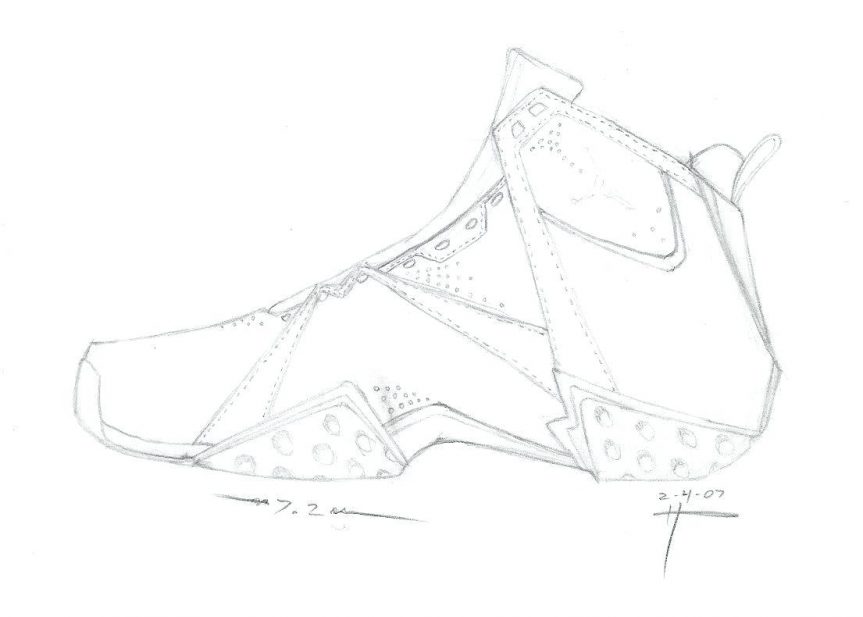 863x617 Sneakers Coloring Page Free Printable Pages And Jordan Shoe Online