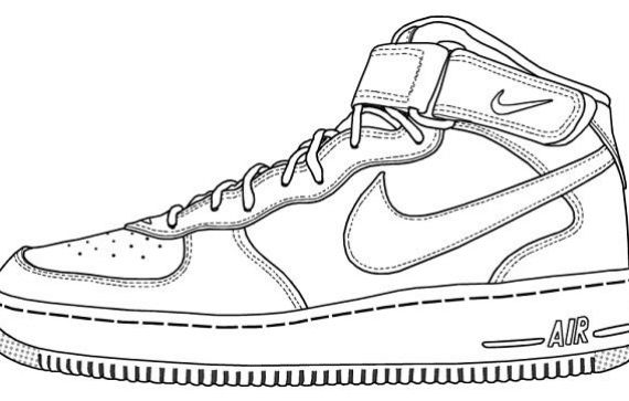 570x363 Air Force 1 Jordans To Draw Slocog