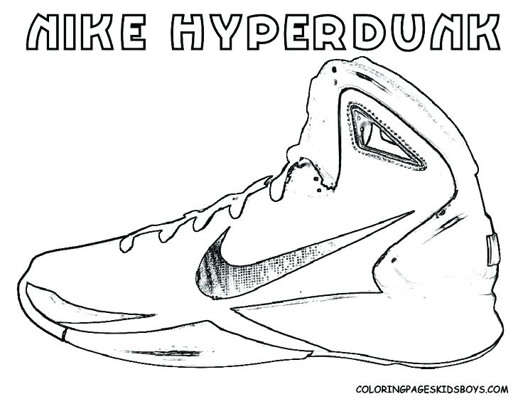 736x568 Jordan Shoes Coloring Sheets Drawn Sneakers Coloring Page 2