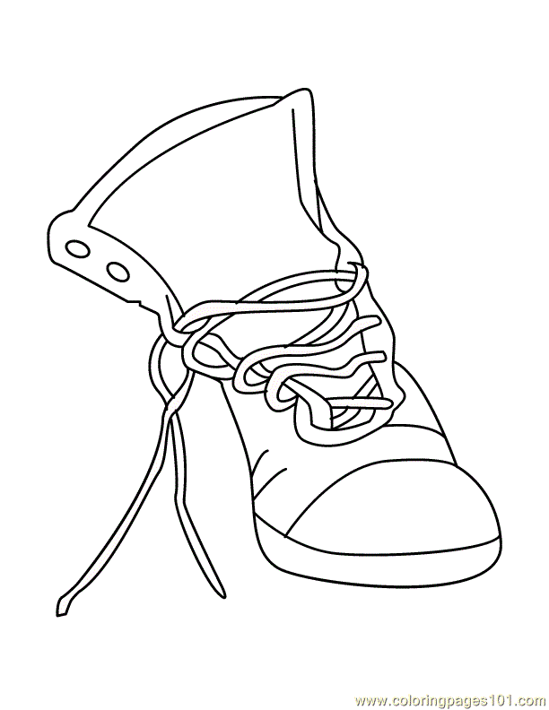 612x792 Mj Shoes Coloring Pages