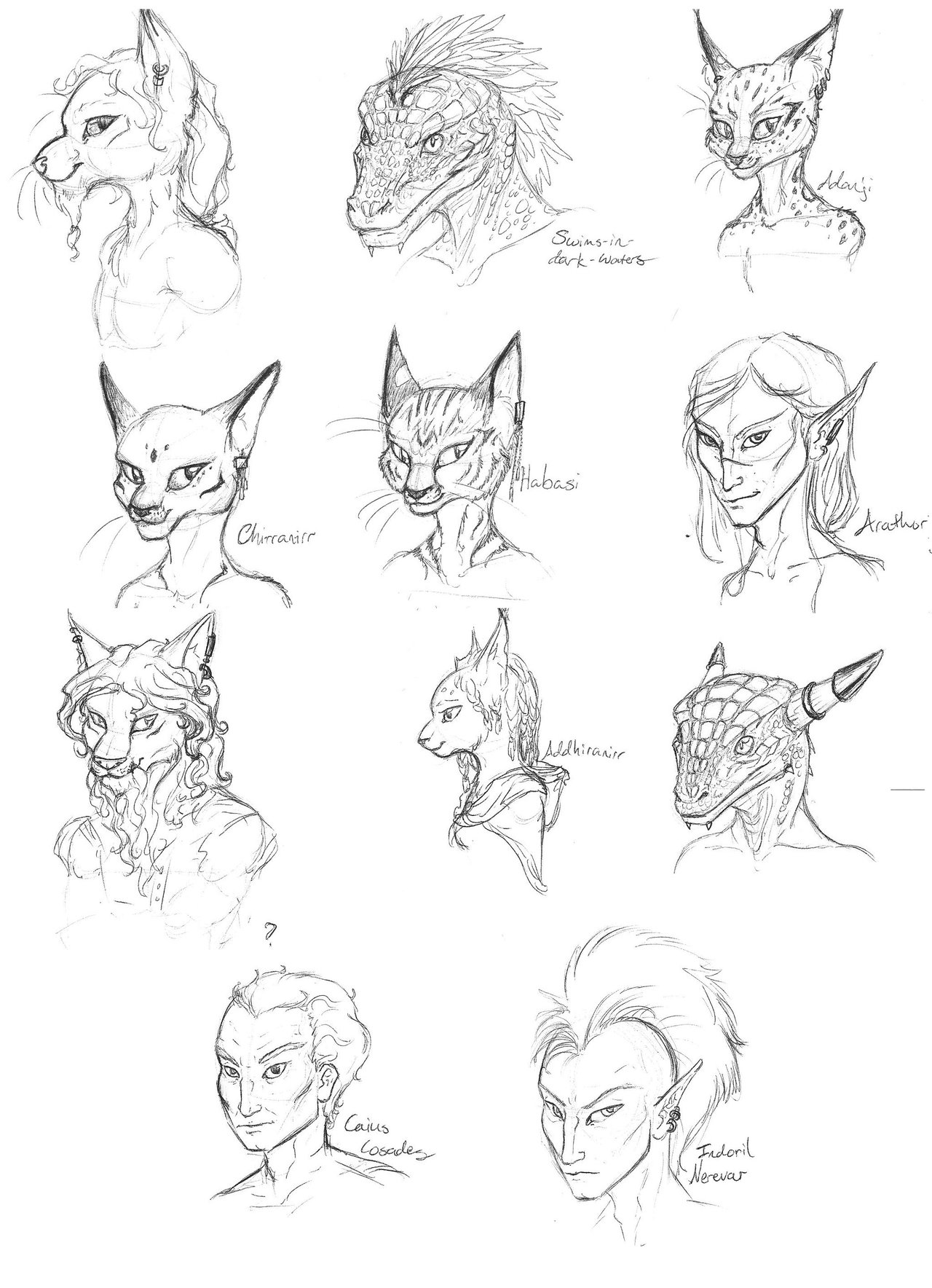 1280x1768 Morrowind Journey To The East Characters Dump By Mtibbs 89