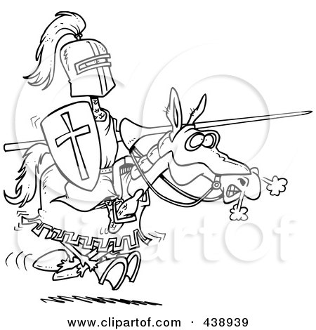 450x470 Royalty Free (Rf) Clip Art Illustration Of A Cartoon Black