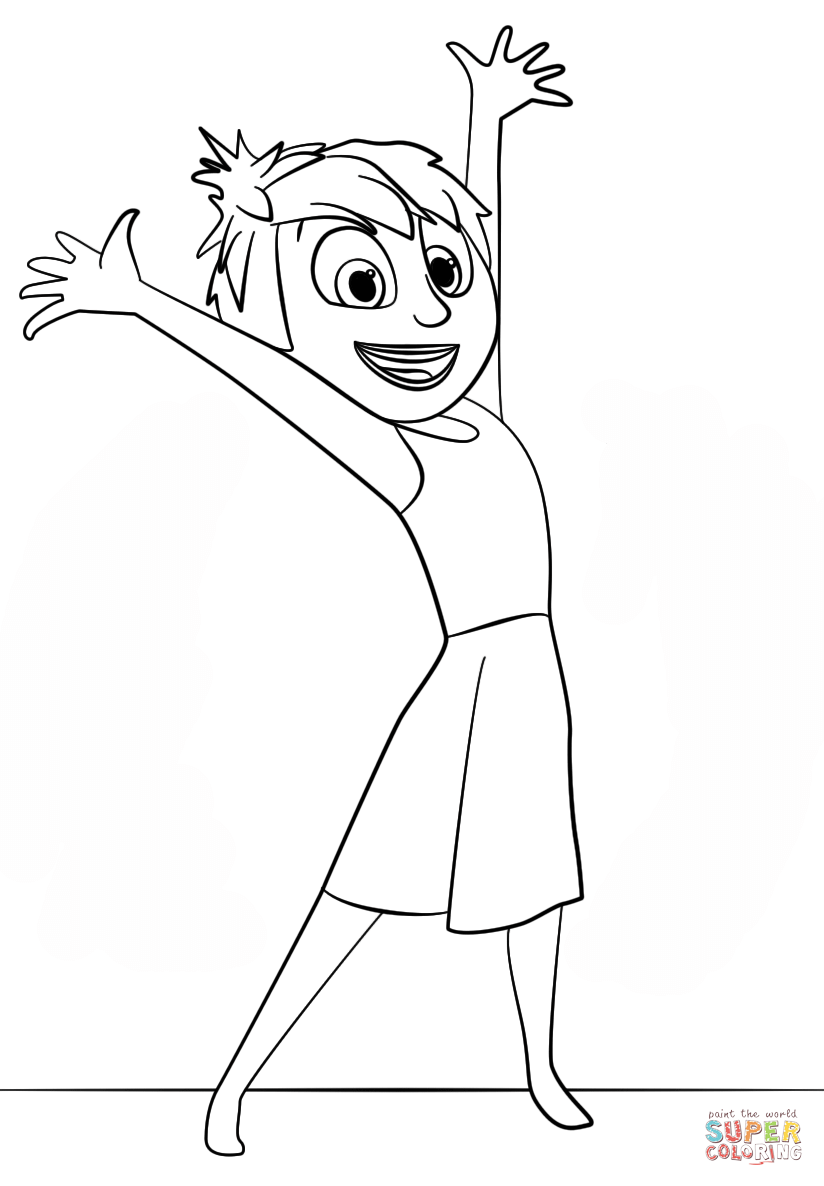 824x1186 Inside Out Joy Coloring Page Free Printable Coloring Pages