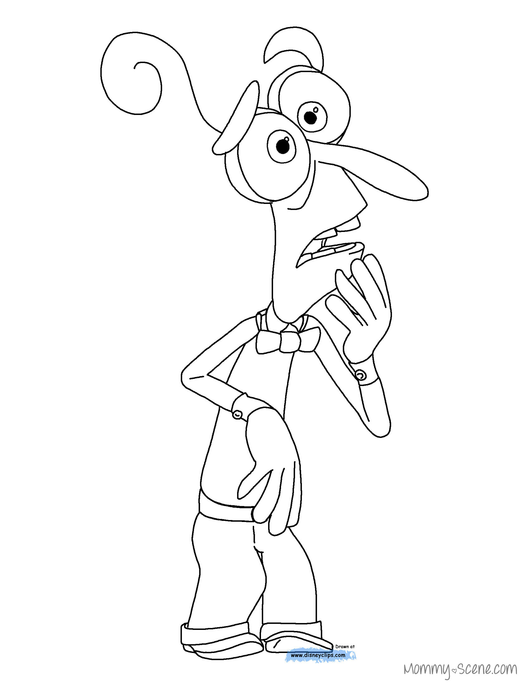 1700x2200 Gallery Of Joy Coloring Page Inside Out In Inside Coloring Page